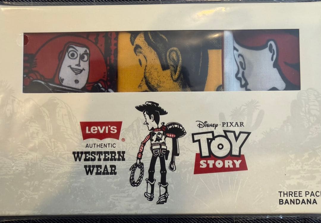 LEVI’S TOY STORY 3パック バンダナ リーバイス