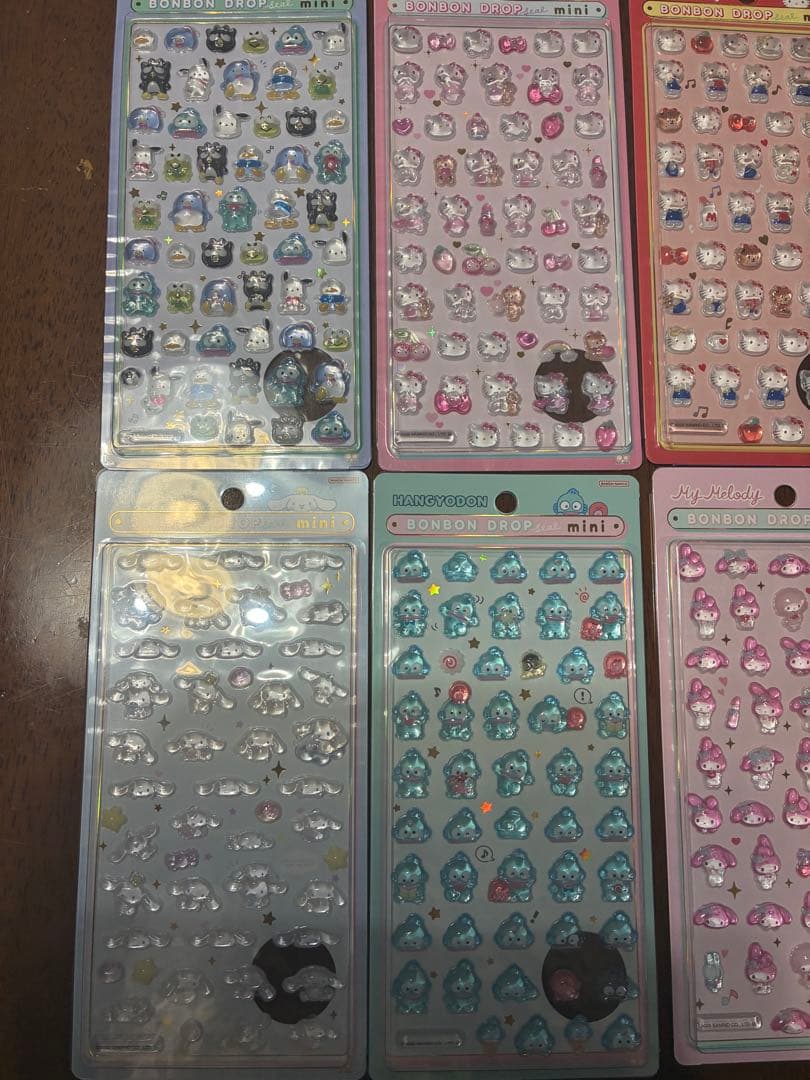 ボンボンドロップ シール 8枚セット　サンリオ③