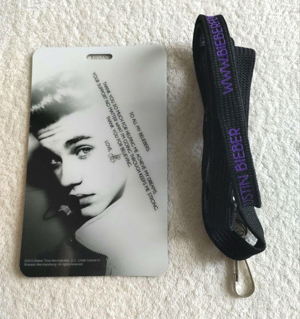 Justin Bieber ジャスティンビーバー カード ストラップ