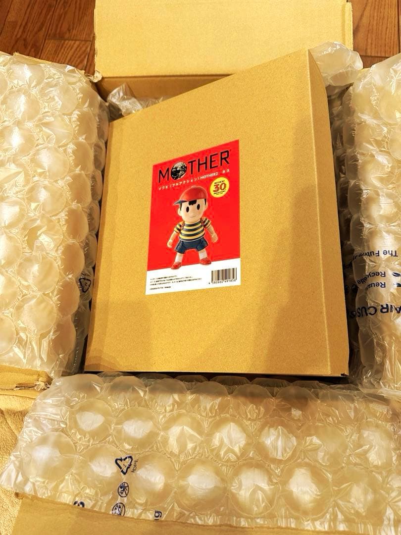 レア品　ネス　フィギュア　ソフビ 新品未開封　MOTHER 30周年記念 ゲーム
