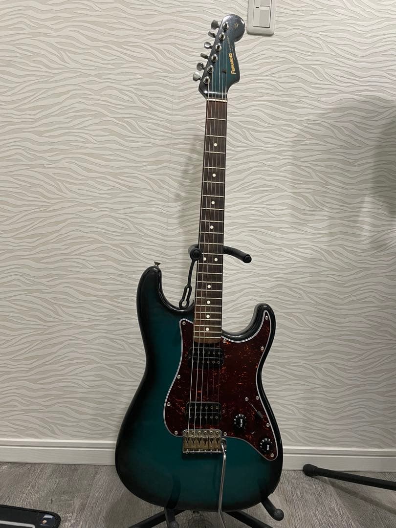 FERNANDES エレキギター グラデーションブルー
