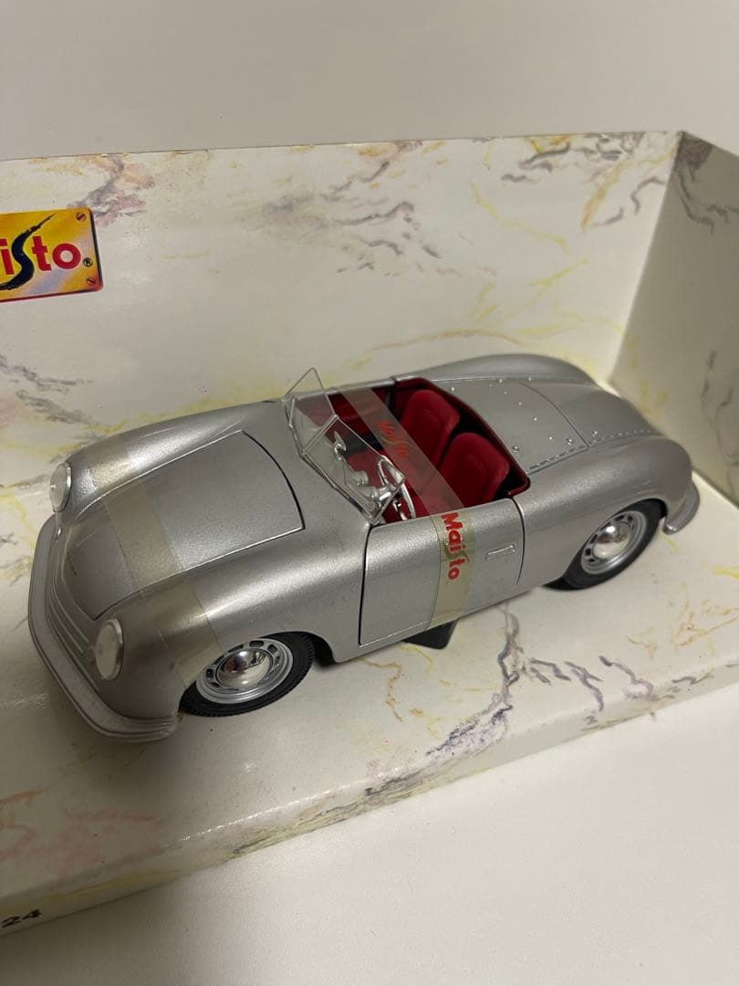 1/18 1/24 2個セット　Maisto ポルシェ356 ロードスター