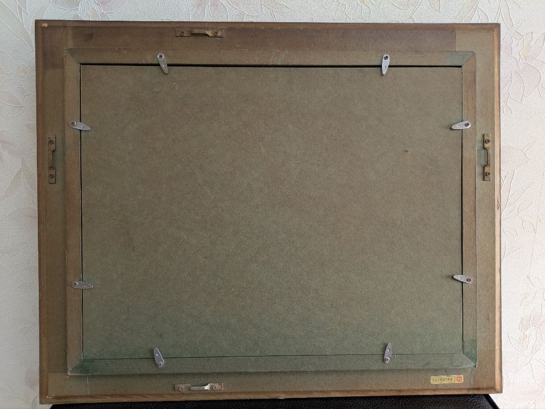 油絵　神戸港　肉筆　風景画　ポートタワー　メリケン波止場　昭和　絵画