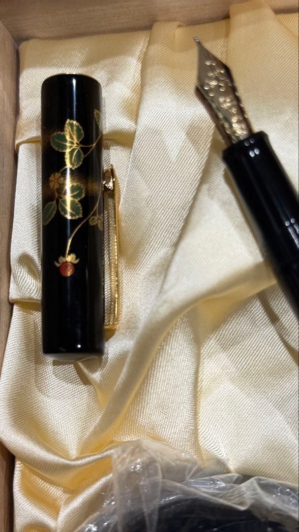 パイロット万年筆18K750 -M-巳Pilot Namiki(蒔絵)