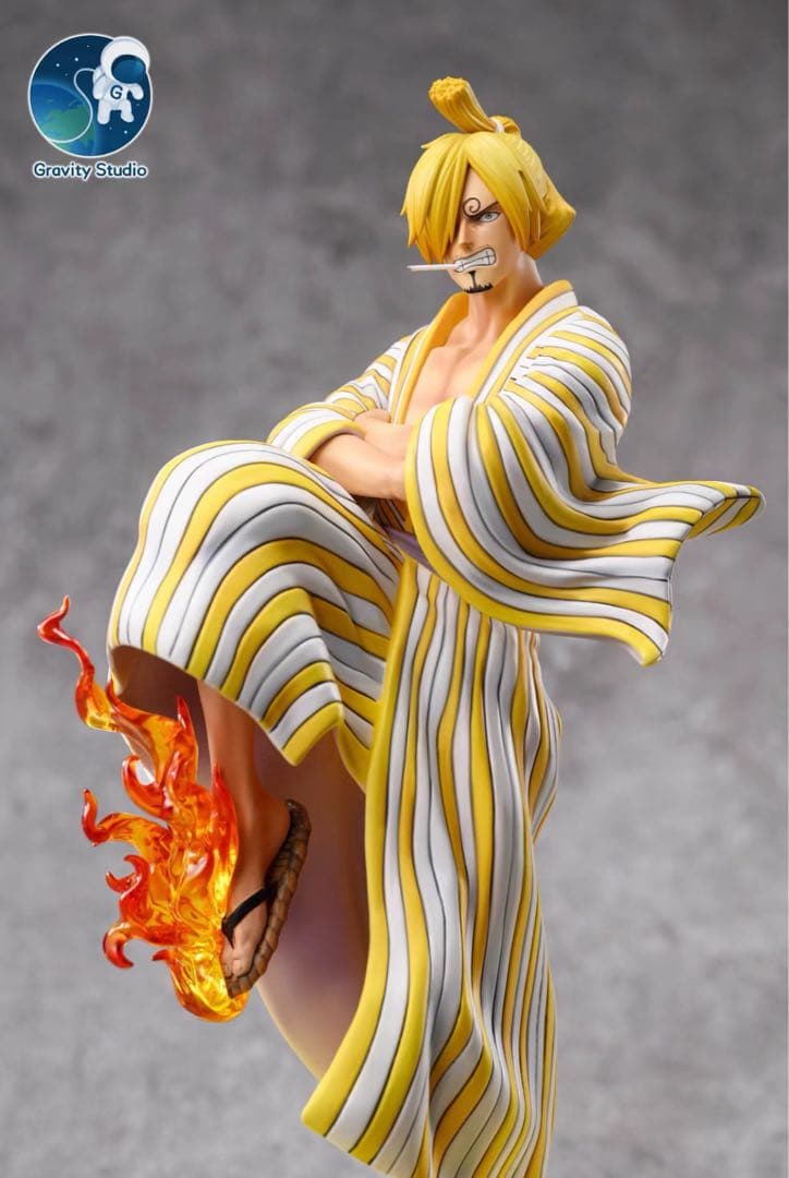 ワンピース　ワノ国　サンジ　ガレージキット　フィギュア　完成品