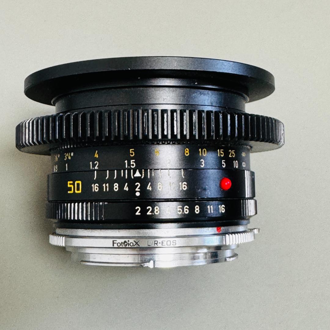 シネマ用　Leitz Summicron-R 1:2.0/50 3 cam