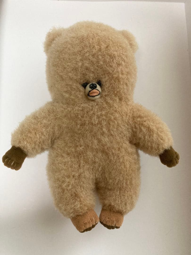 北村日乃 くま ぬいぐるみ きたむらかの クマ オレンジベージュ テディベア