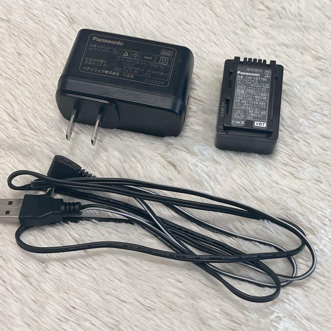 [極美品］Panasonic 4Kビデオカメラ HC-VX992MS ポーチ付