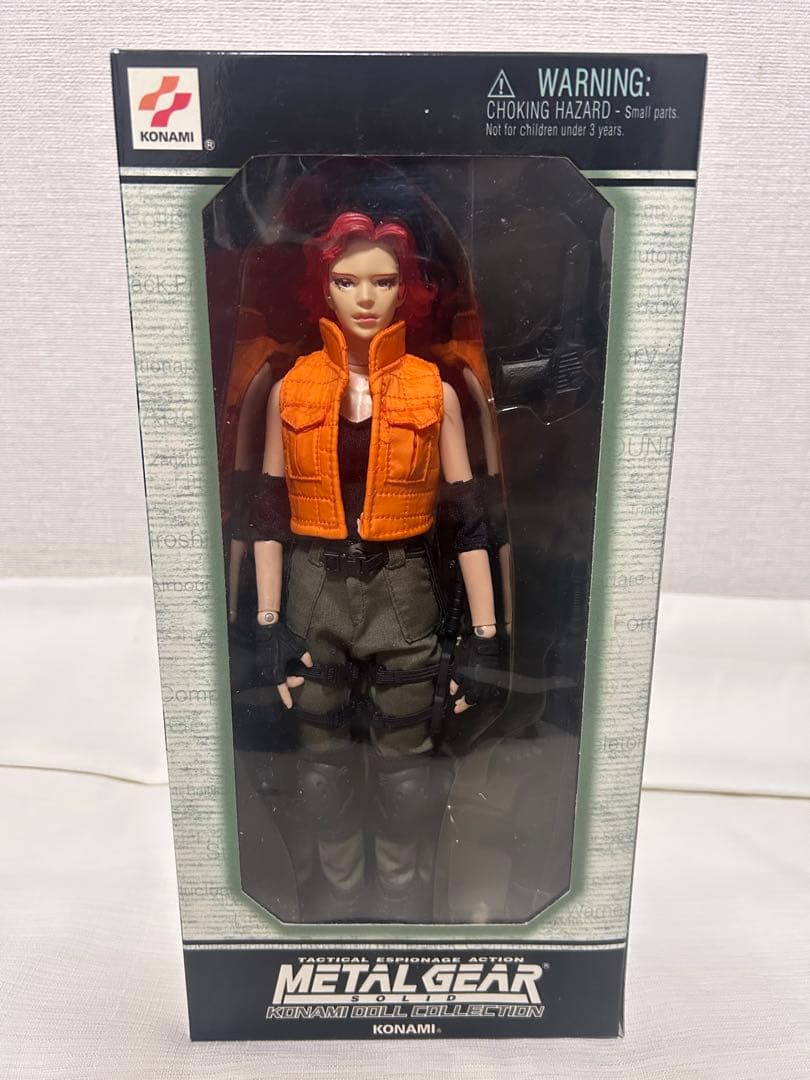 コナミ メタルギアソリッドより ウルフ メリル 1/6ドール 2点セット 開封品