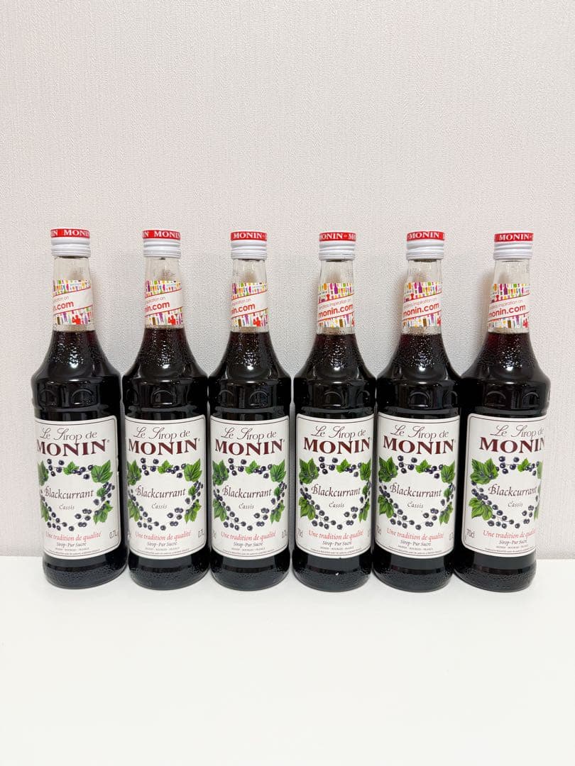 モナン カシスシロップ 700ml 6本セット