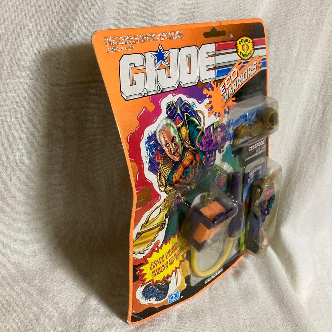 未開封 GIJOE 1990CESSPOOL フィギュア Hasbro