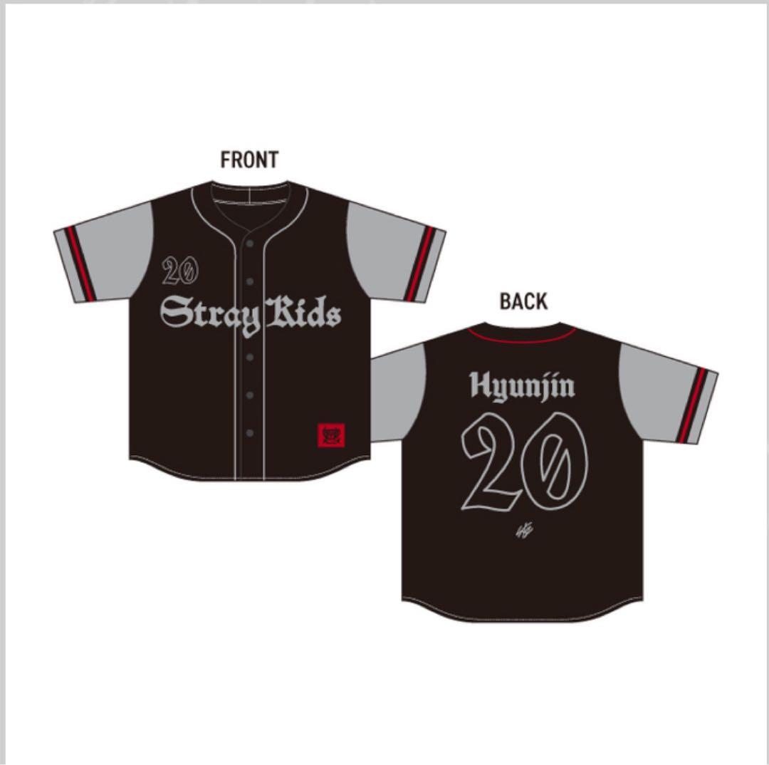 【匿名配送】【新品】Stray Kids ユニフォームシャツ　Hyunjin