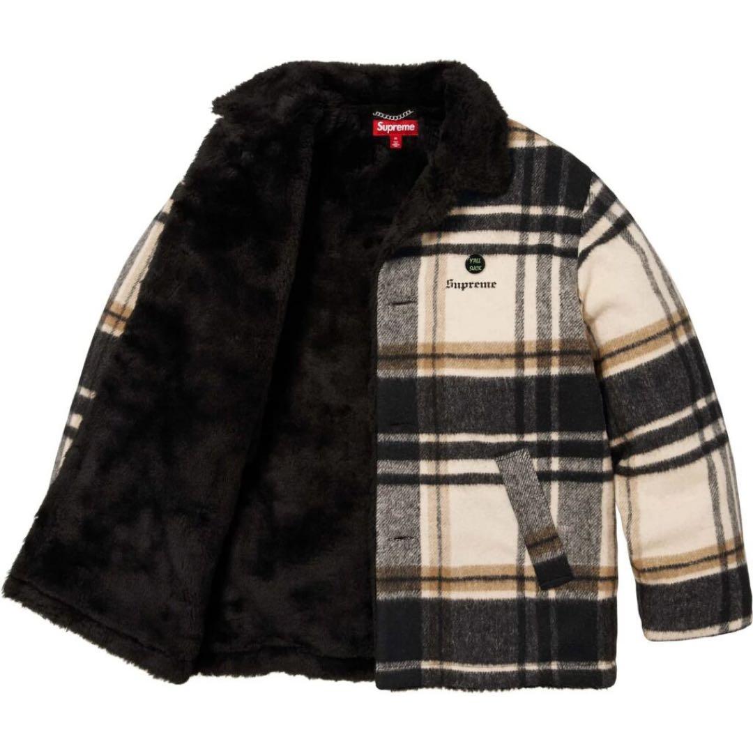 バ*ク様 Supreme Plaid Car Coat