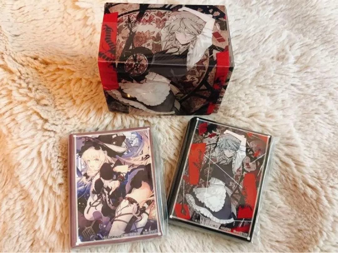 東方　十六夜咲夜　魔理沙　デッキケース＆スリーブセット