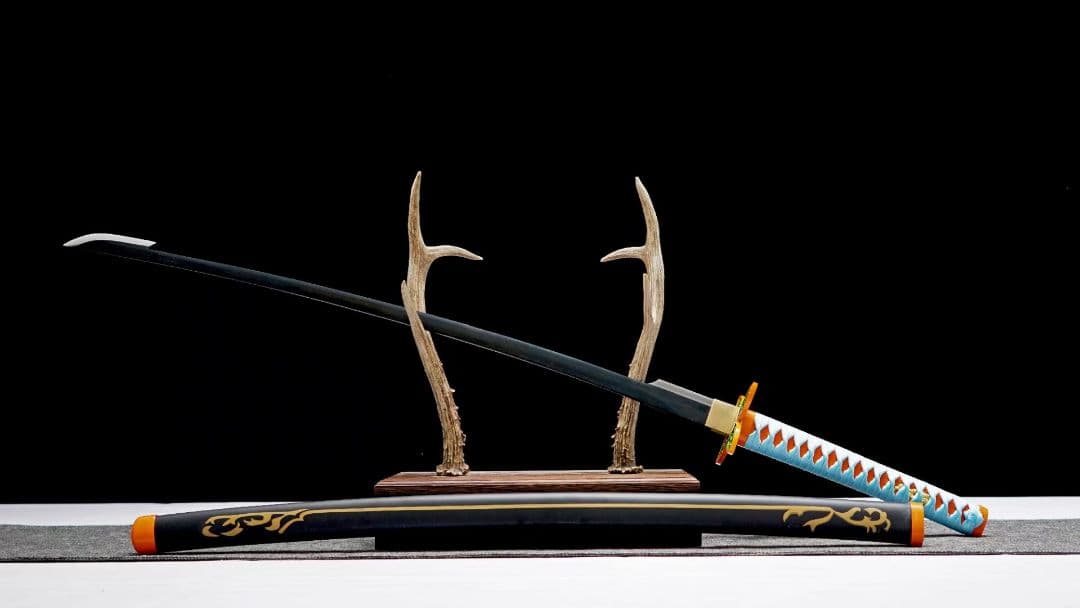 鬼滅の刃 古兵器 刀装具 日本刀　模造刀 居合刀 武士道 鑑賞用 美術刀 蝶の刃
