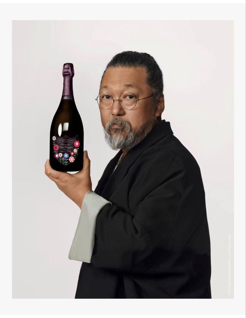 新品　Dom Pérignon ロゼ 2010 限定　村上隆　ドンペリ　希少　③