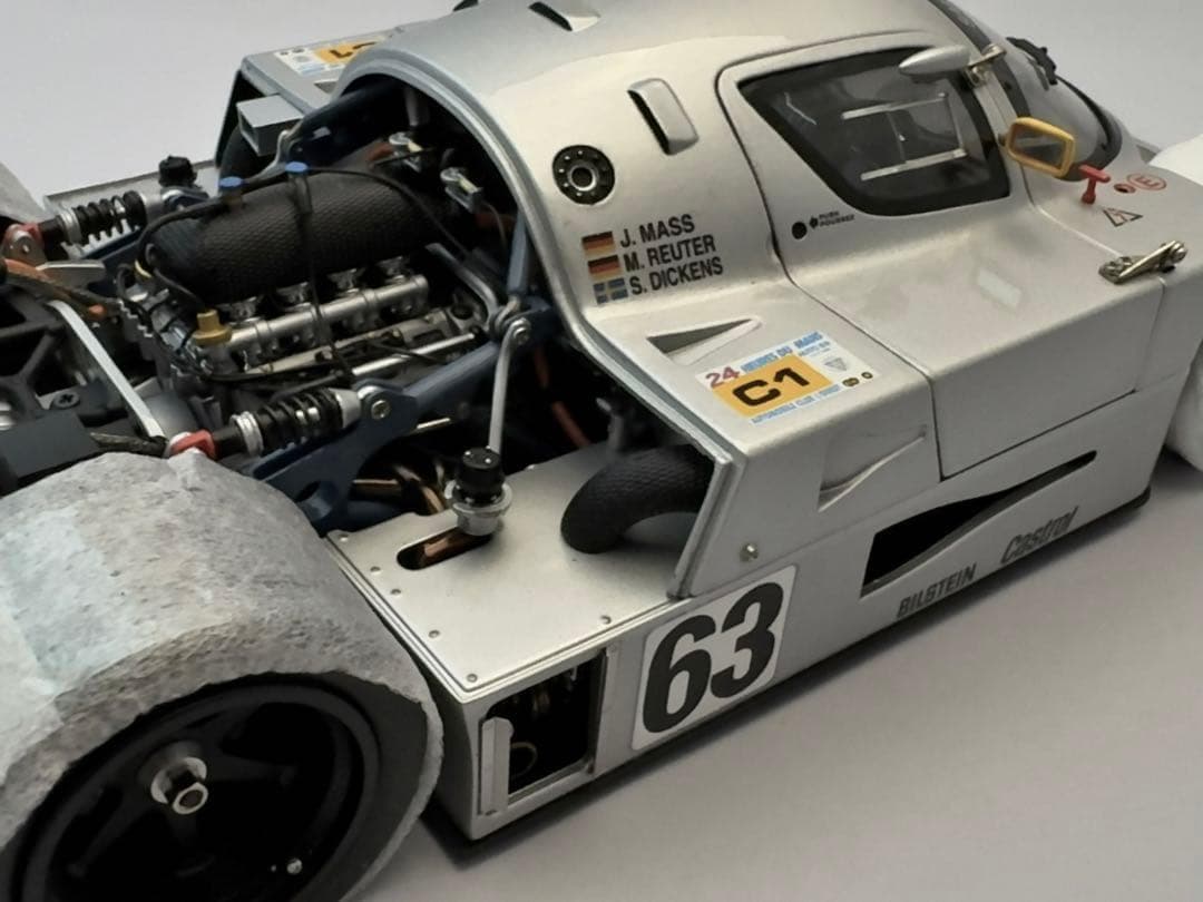 EXOTO 1/18 Sauber Mercedes C9 #63 ルマン優勝