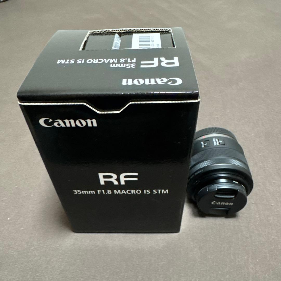 キヤノン 単焦点レンズ RF35mm F1.8 マクロ IS STM
