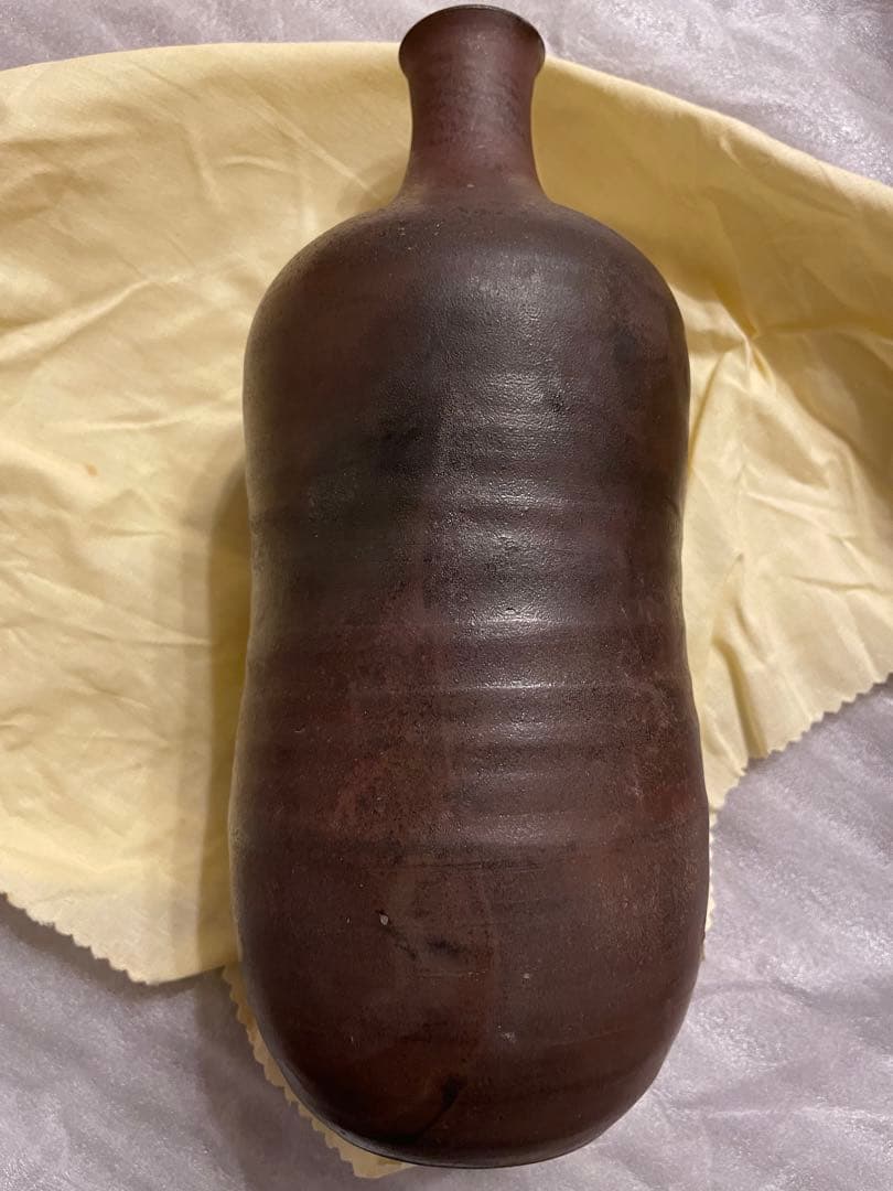 丹波焼 花瓶 市野省三