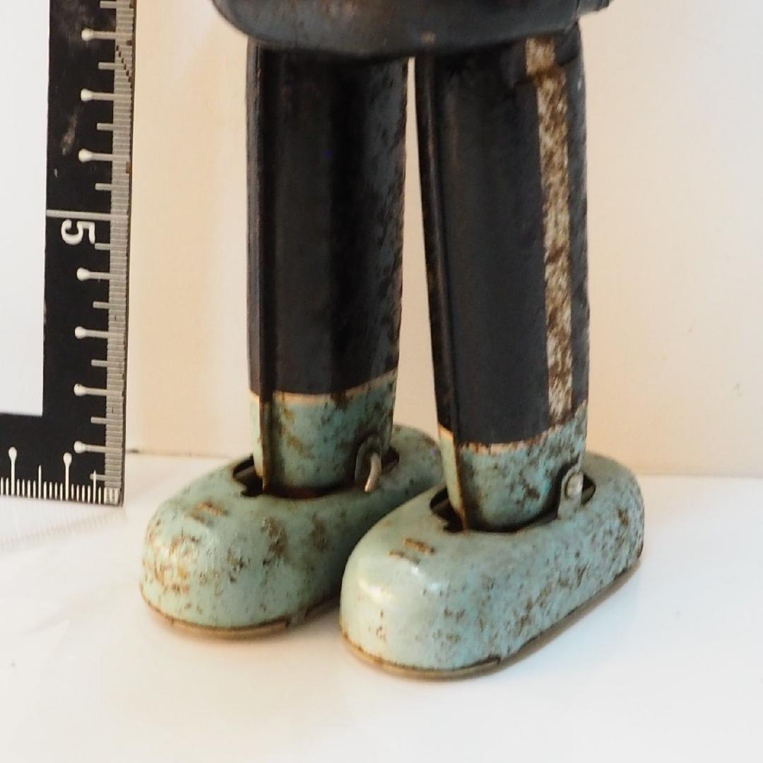 エンゼル【仮面ライダー2号 動作不良】当時物ブリキ ゼンマイ歩行 TIN TOY