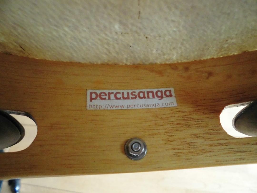 パンデイロ (ケース付)　percusanga 山羊皮　直径10インチ