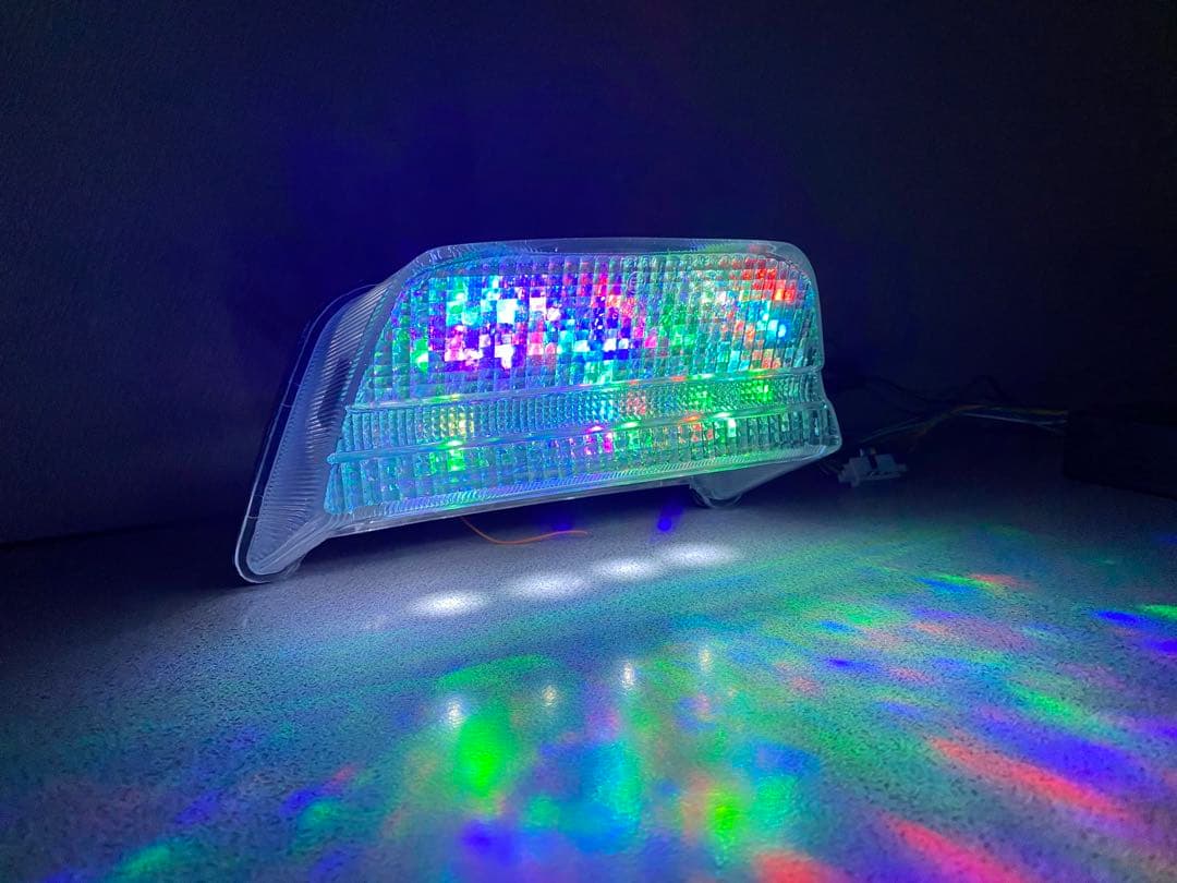 キット込ZRX400/1100☆RGB 流星テールランプLEDユニット☆