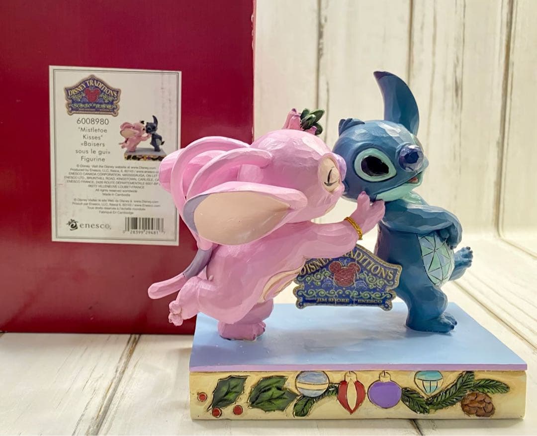 スティッチ エンジェル フィギュア ジムショア ディズニー トラディション