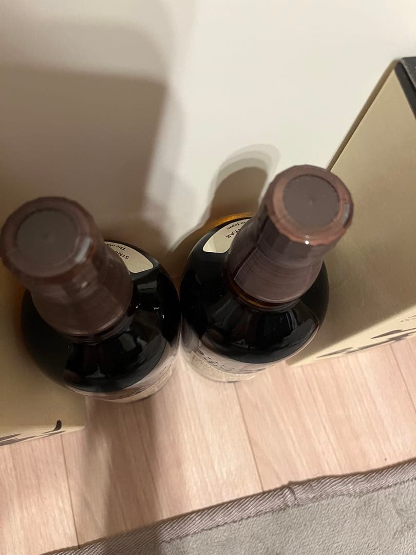 サントリー　山崎　NV シングルモルト ウイスキー 700ml 2本セット箱付き