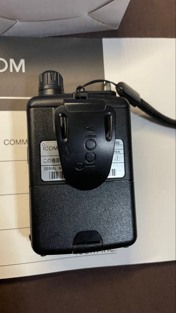 【新品同様】Icom IC-R6 受信機【他社アンテナ】アイコム①