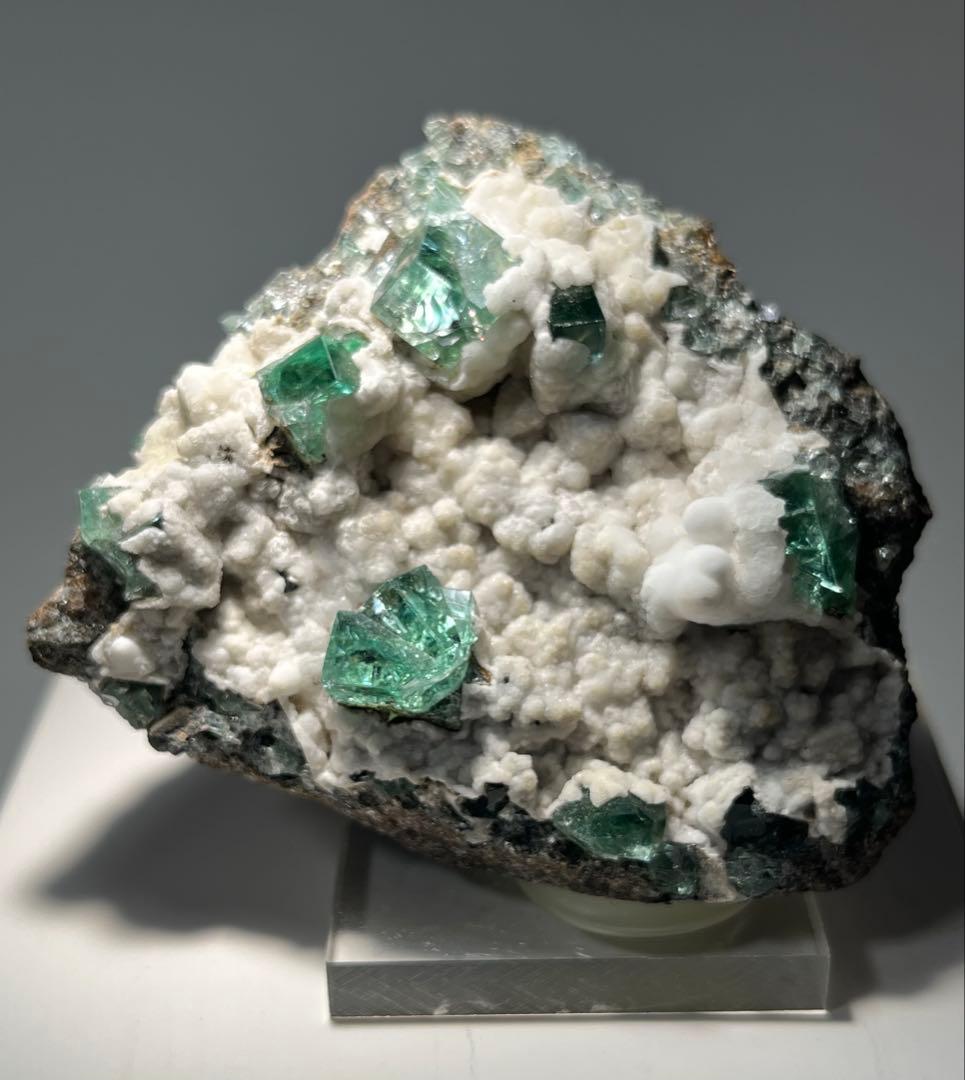 Diana Maria産　フローライト　蛍石　原石　fluorite 鉱物