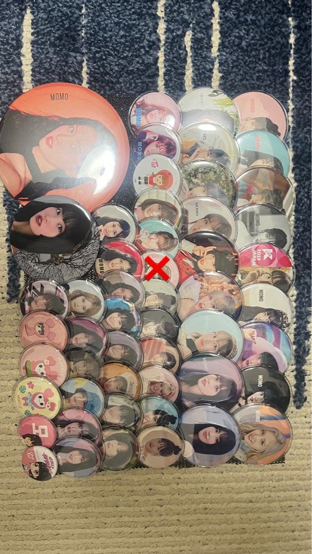TWICE モモ缶バッジまとめ売り