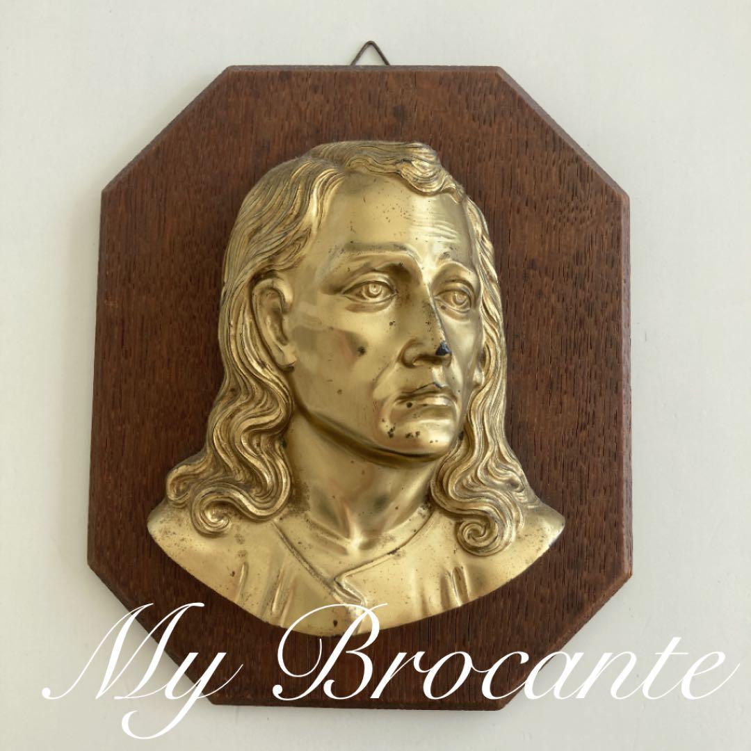 アンティーク雑貨 Religious wall decorations wood and iron