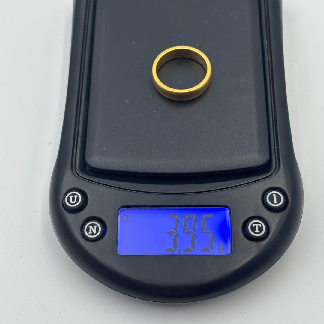 遺品整理 999 刻印あり 金 リング・指輪断捨離 ゴールド 3.95g