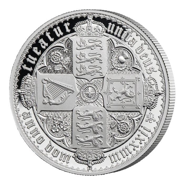 2022マスターピースゴシッククラウン1oz銀貨 PR69 (新品未使用)163