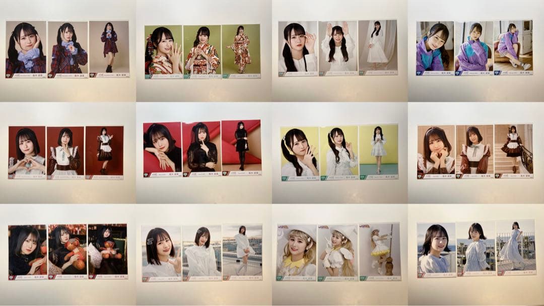 尾木波菜　生写真　コンプまとめ売り　104種　312枚