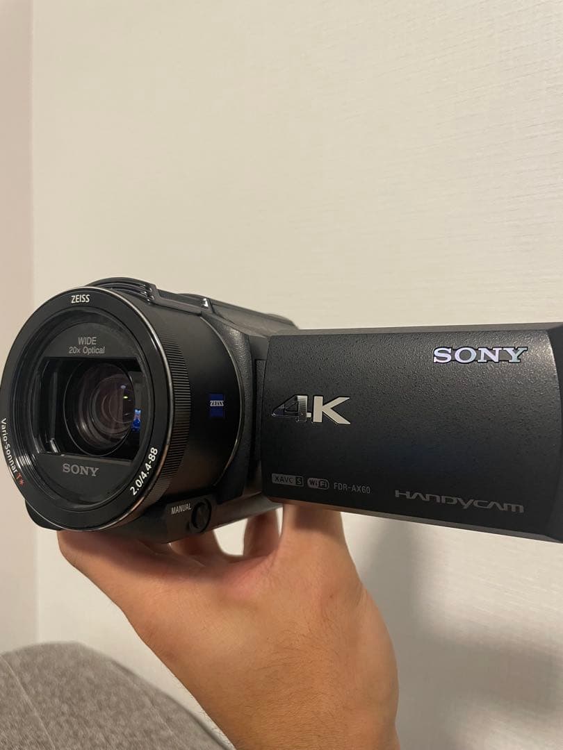 SONY FDR-AX60 バッテリーセット&ヘッドセット&無線機&ハンディカム