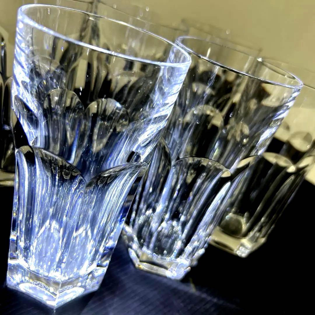 ☆洋3 バカラ　アルクールハイボールグラス6客　高さ14㎝ 東Y7-1020⑤