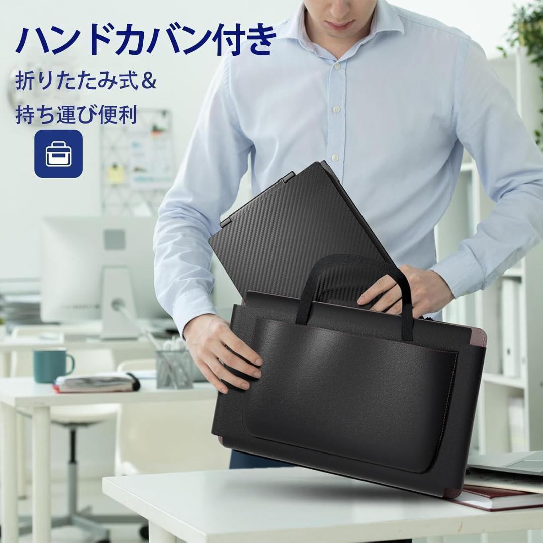 T883 ノートパソコンドッキング型 2画面マルチモニター 14インチ 3画面に
