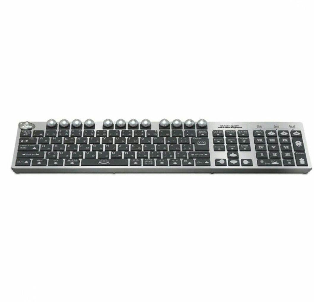 ドラゴンクエスト メタルスライムキーボード