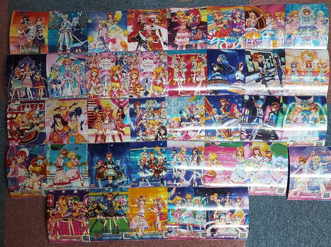 アイカツ　ブロマイド　カード　セット