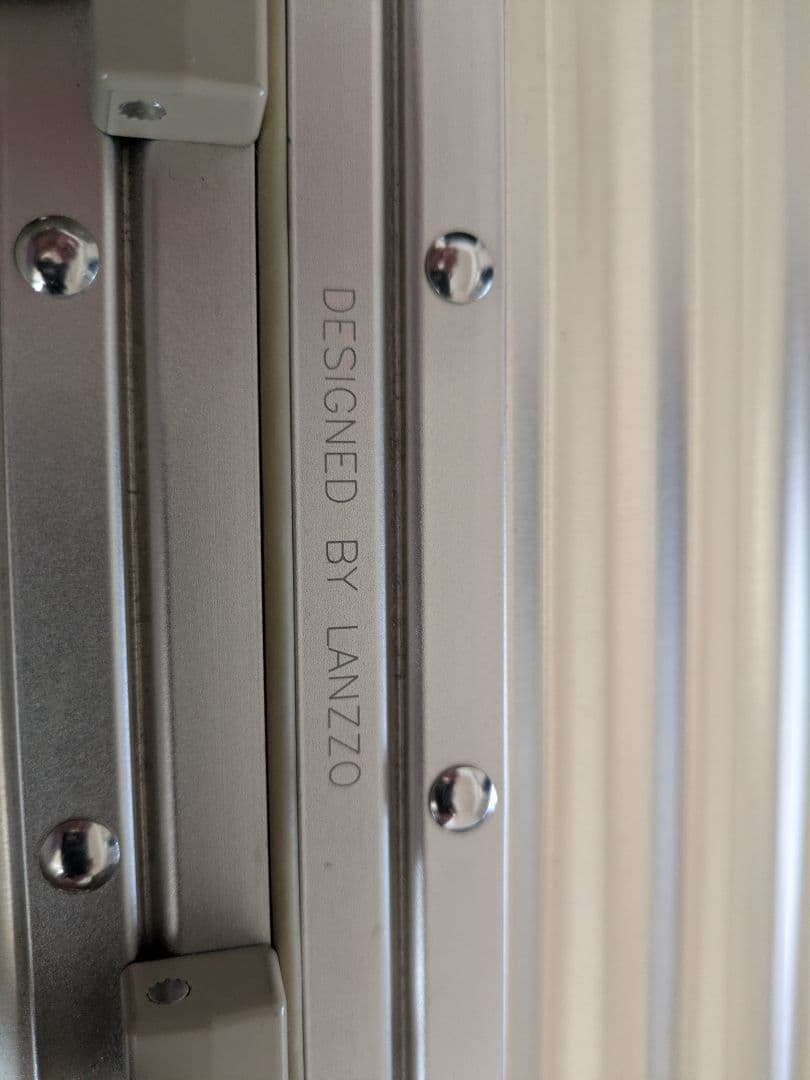 ★値下げ★LANZZOランツォアルミ34L スーツケースゴールド