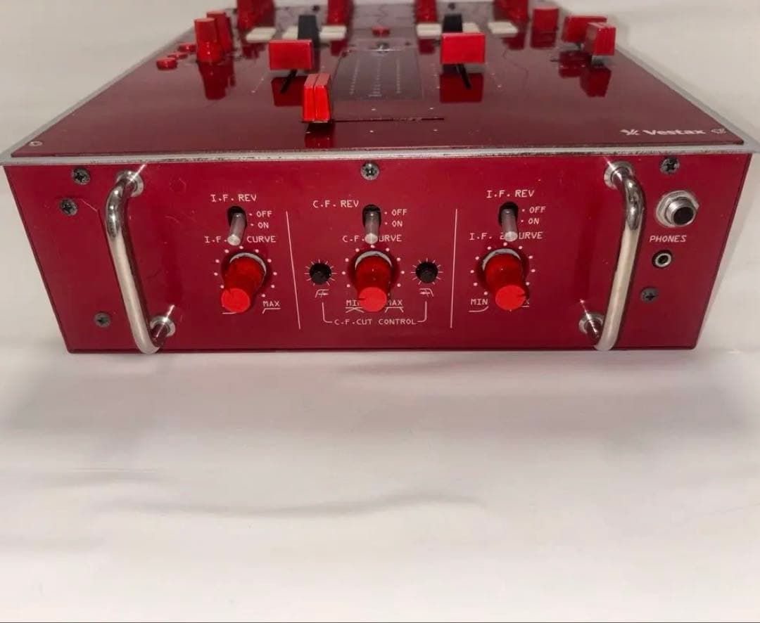 Vestax PMC-05Pro IV DJミキサー 赤