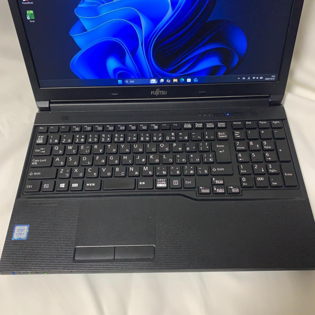 F09A【美品】15.6型FHD/i5第7世代/8GB/SSD128GB
