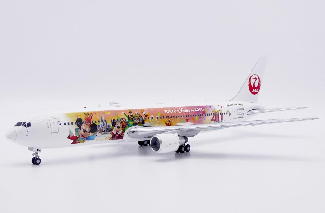 航空機・ヘリコプター JAL 767-300ER JA614J 1/200