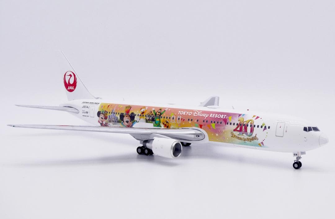 航空機・ヘリコプター JAL 767-300ER JA614J 1/200