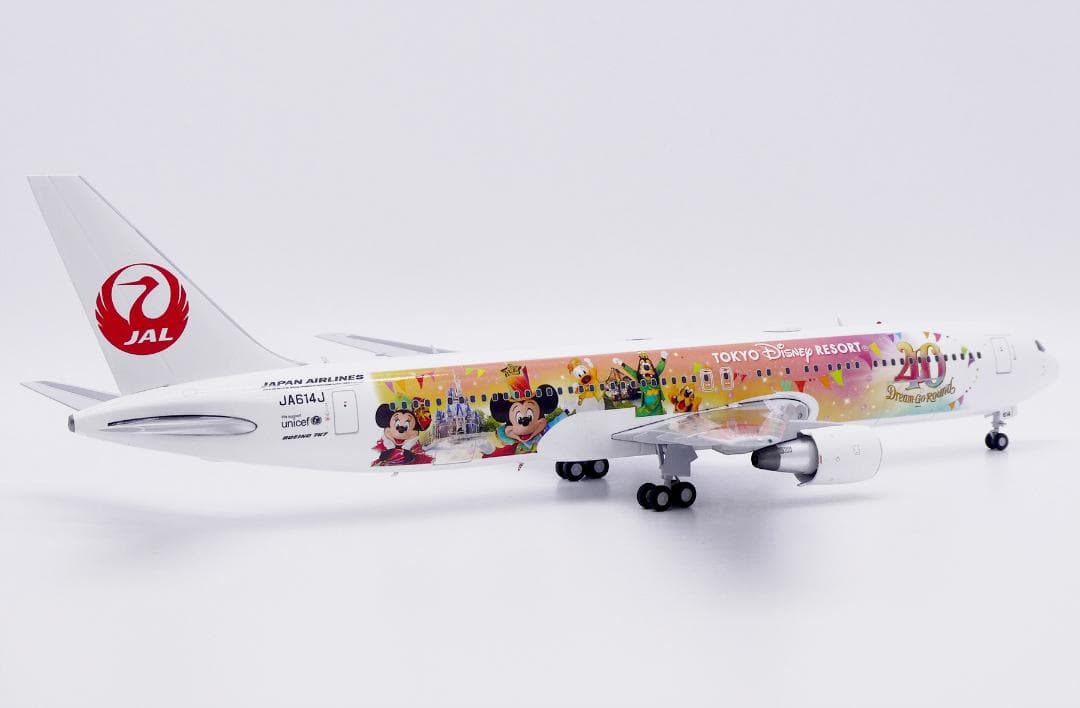 航空機・ヘリコプター JAL 767-300ER JA614J 1/200