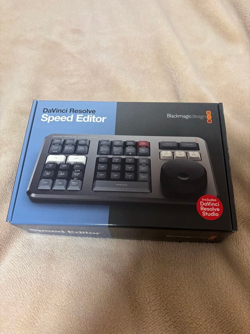 新品　DaVinci Resolve Speed Editor
