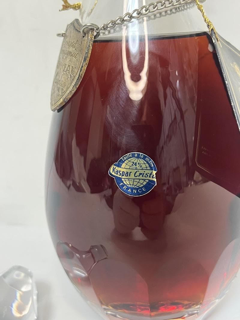 ブランデー ジャノー ナポレオン クリスタル700ml 替え栓付とオタール替栓