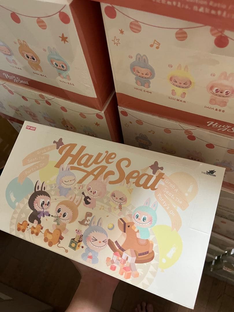 ラブブ Have a Seat ぬいぐるみ シリーズ 10アソートボックス