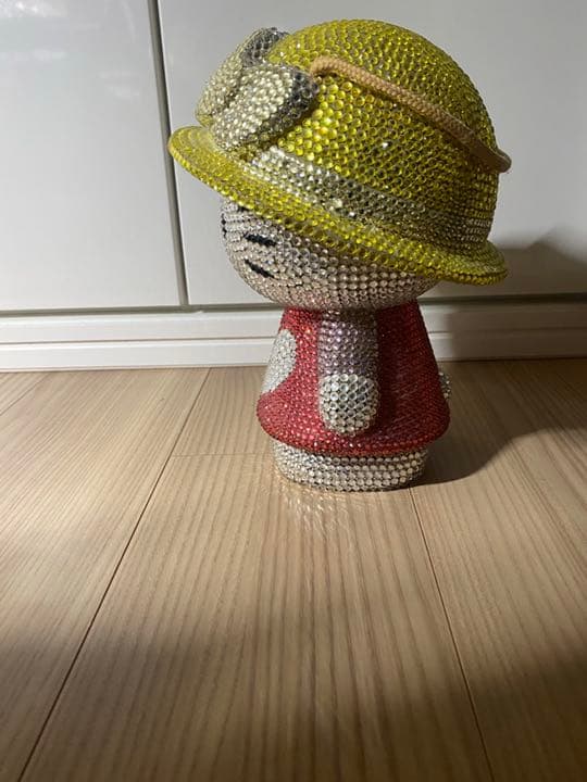 一点物スワロフスキー♡キティちゃん♡貯金箱